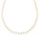 Collier perles ivoire 45 cm